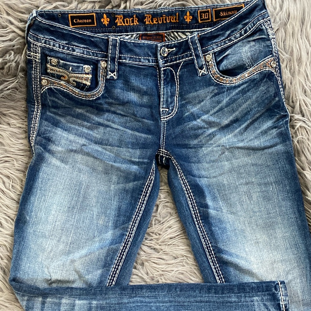 Rock Revival Chereen Skinny jeans size 30